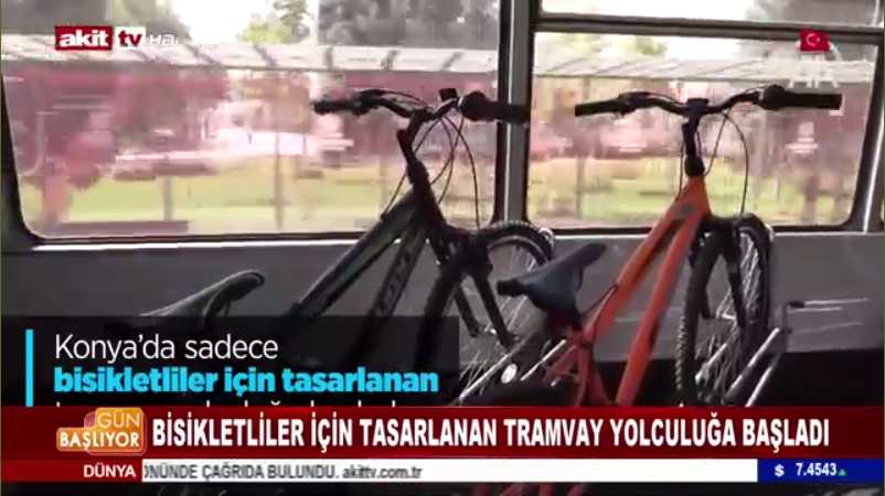 Bisiklet Tramvayı Haberi AKİT TV