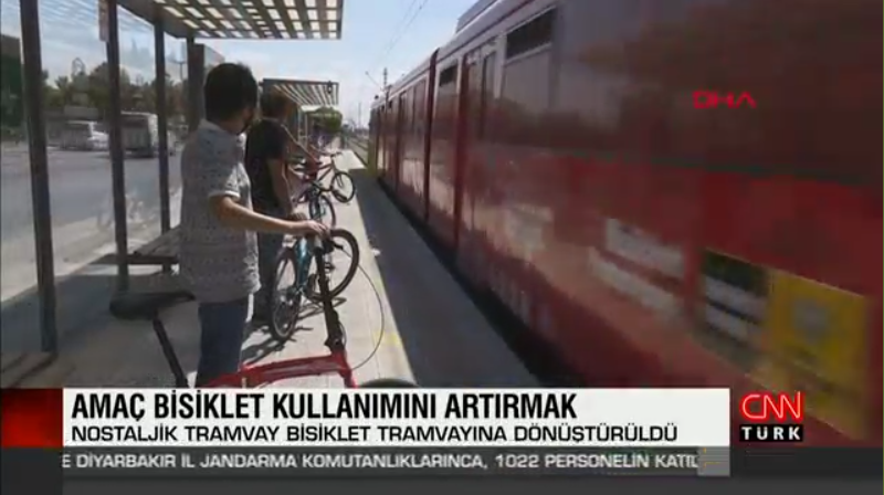 Bisiklet Tramvayı Haberi CNNTÜRK