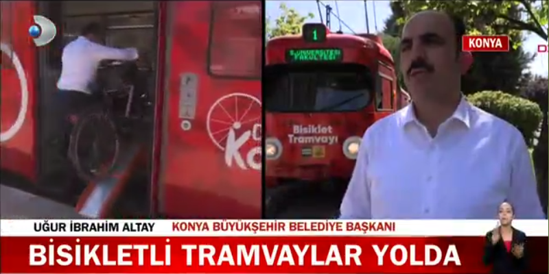 Bisiklet Tramvayı Haberi KANAL D