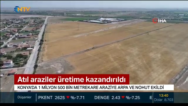 Atıl Araziler Tarıma Kazandırıldı Haberi - NTV